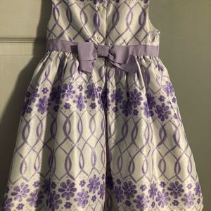 Gymboree lavender floral dress